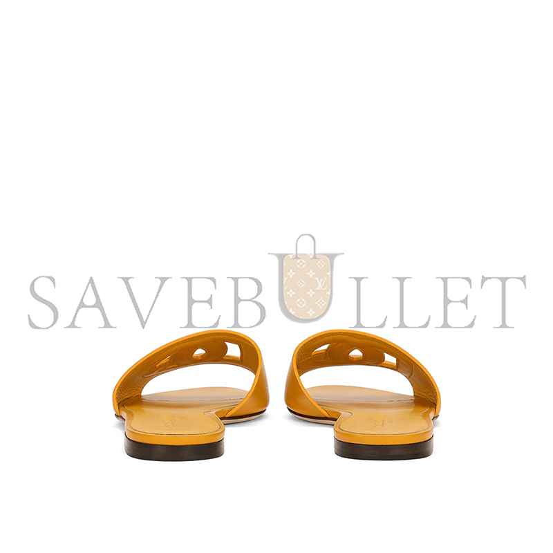 DOLCE GABBANA CALFSKIN SLIDERS WITH DG LOGO CQ0436AY32980220